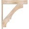 Ekena Millwork Balboa Block Smooth Outlooker, Douglas Fir, 7 1/2"W x 38"D x 42"H OUT08X38X42BOA05SDF - alternate 3
